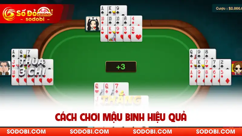 Cách chơi Mậu Binh hiệu quả