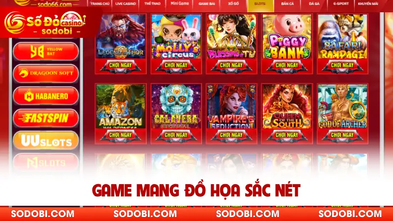 Game mang đồ họa sắc nét