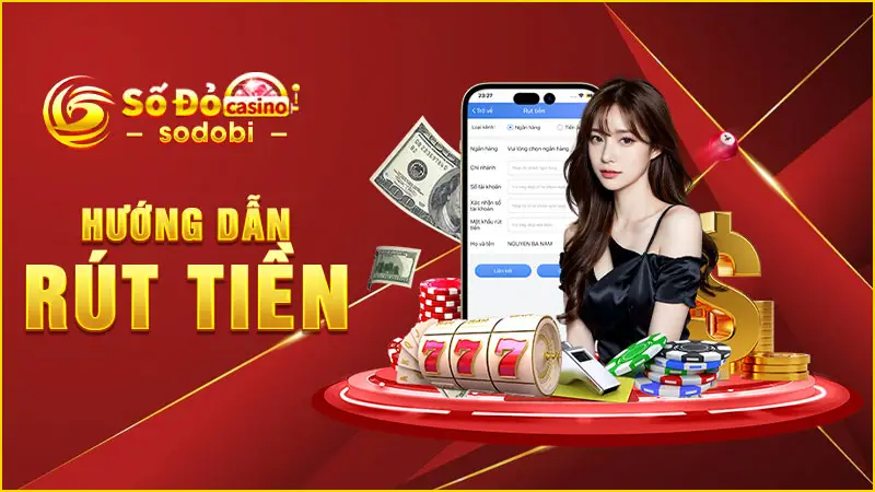hướng dẫn rút tiền