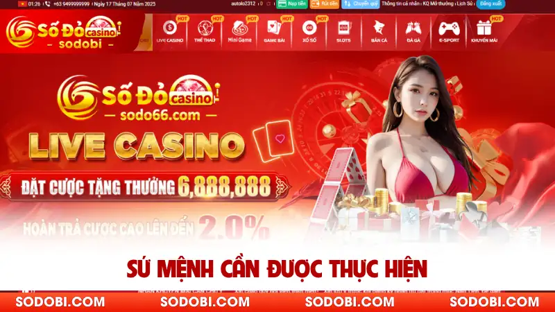 Sứ mệnh cần được thực hiện